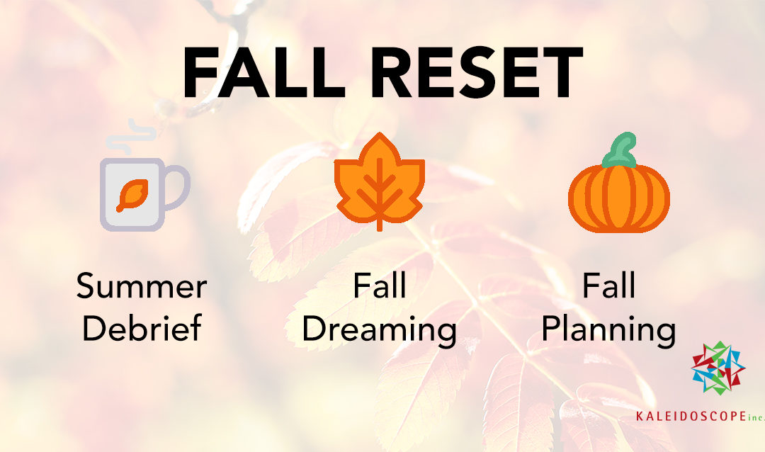 Fall Reset for Camp Leadership